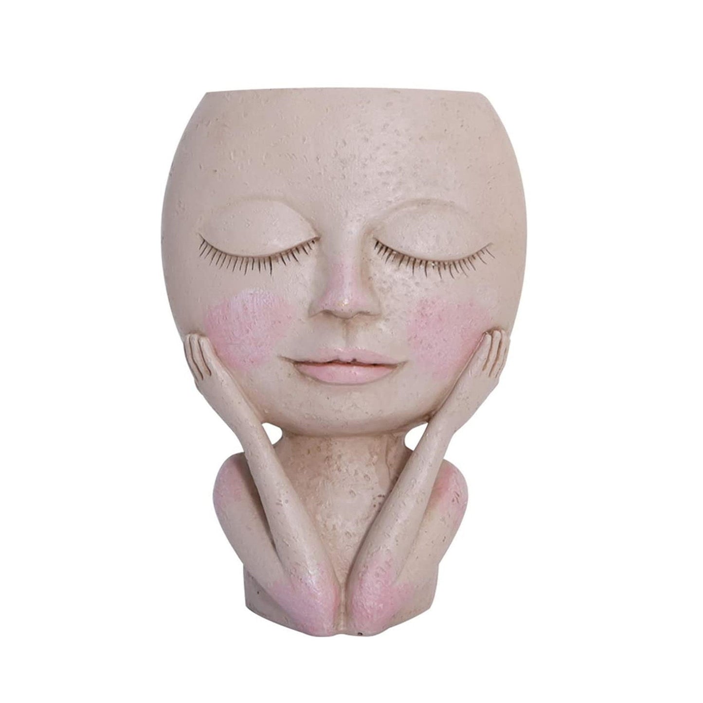 Girls Face Head Flower