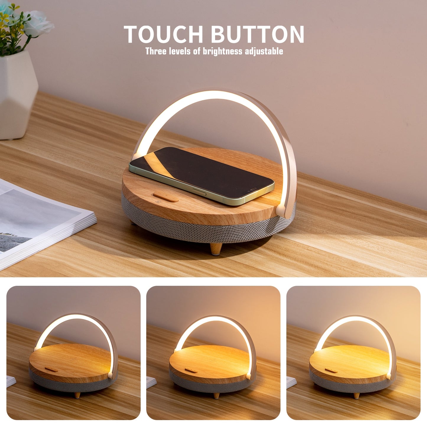 Wireless Charger Bluetooth Speaker for IPhone
