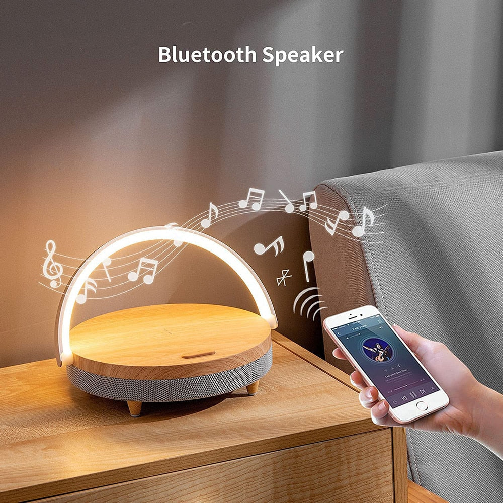 Wireless Charger Bluetooth Speaker for IPhone
