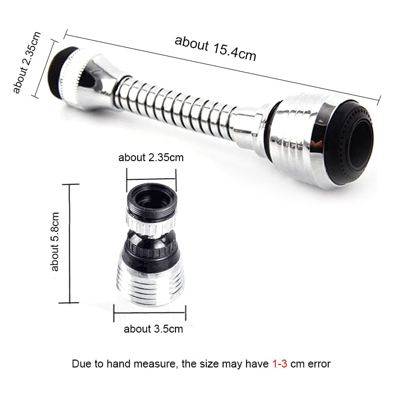 360 Degree Adjustment Faucet Extension